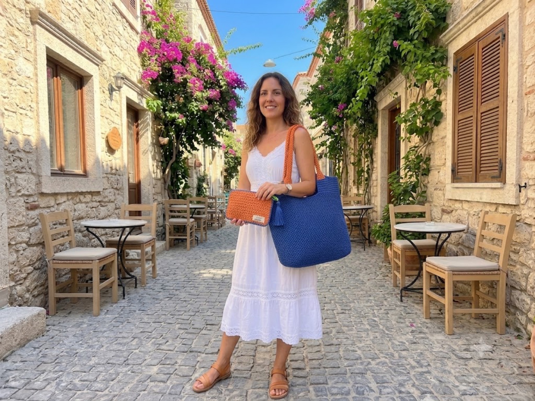 Cobalt Blue Tote 2