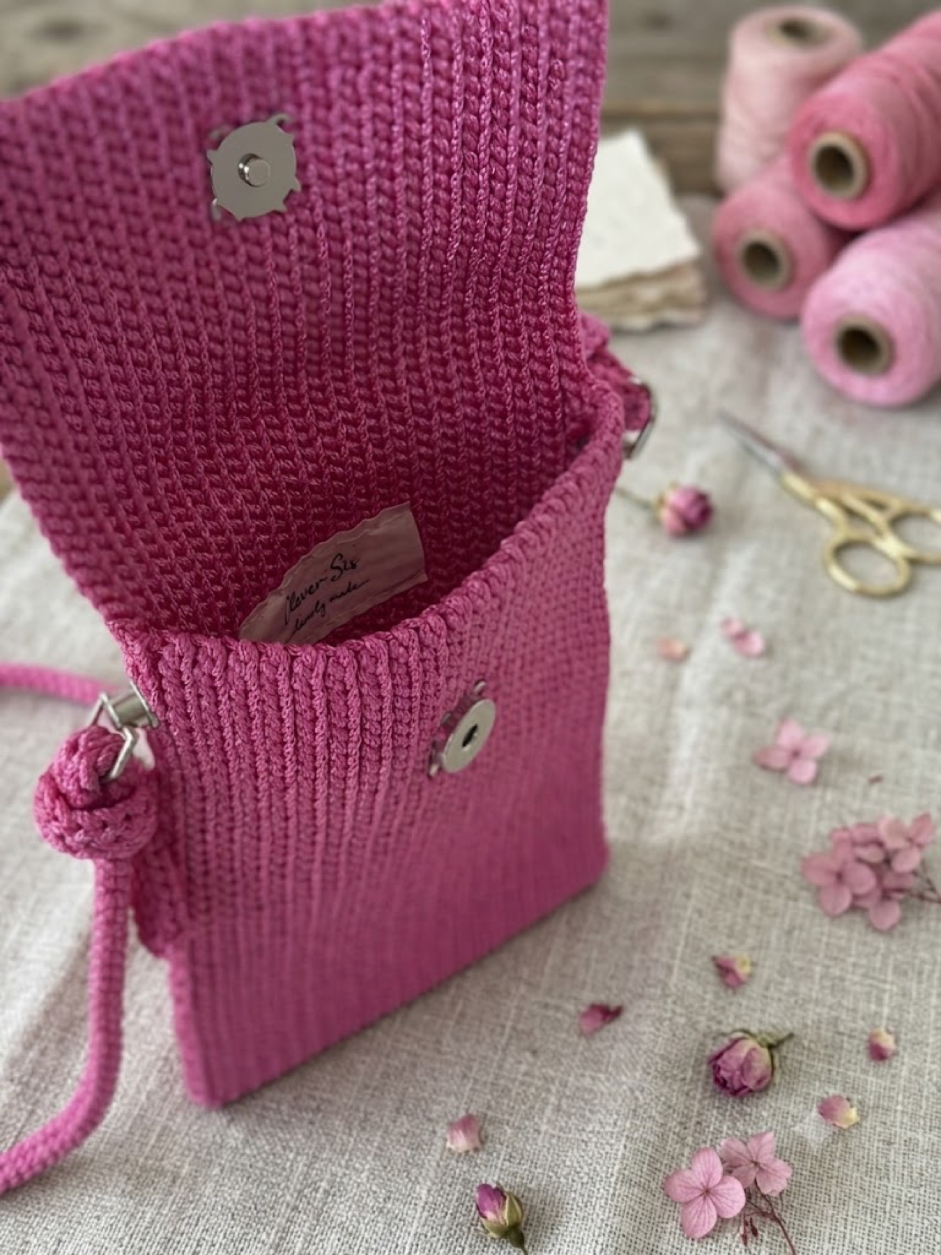 Pink Mini Phone Bag - Phone bags