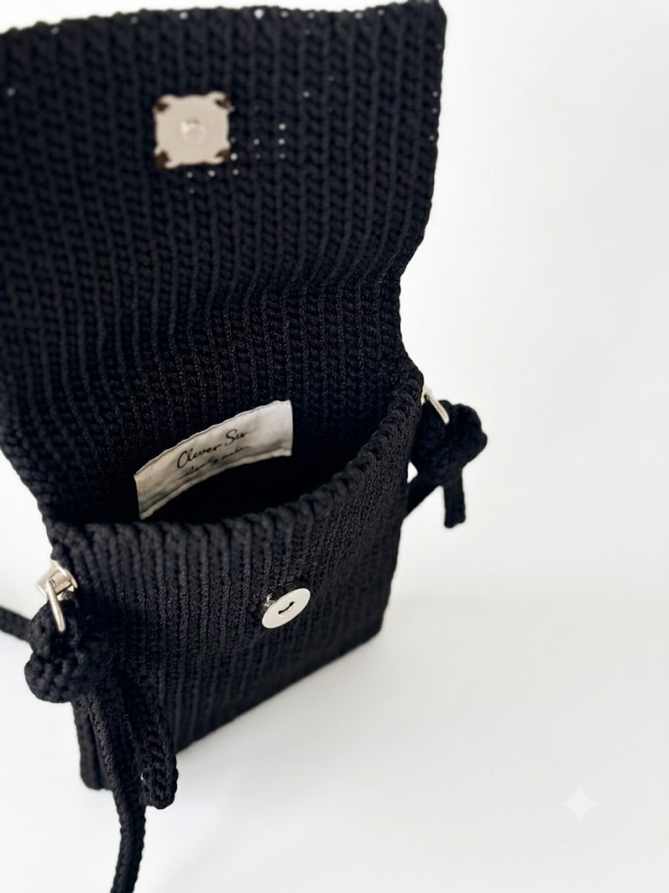 Black Mini Phone Bag 2