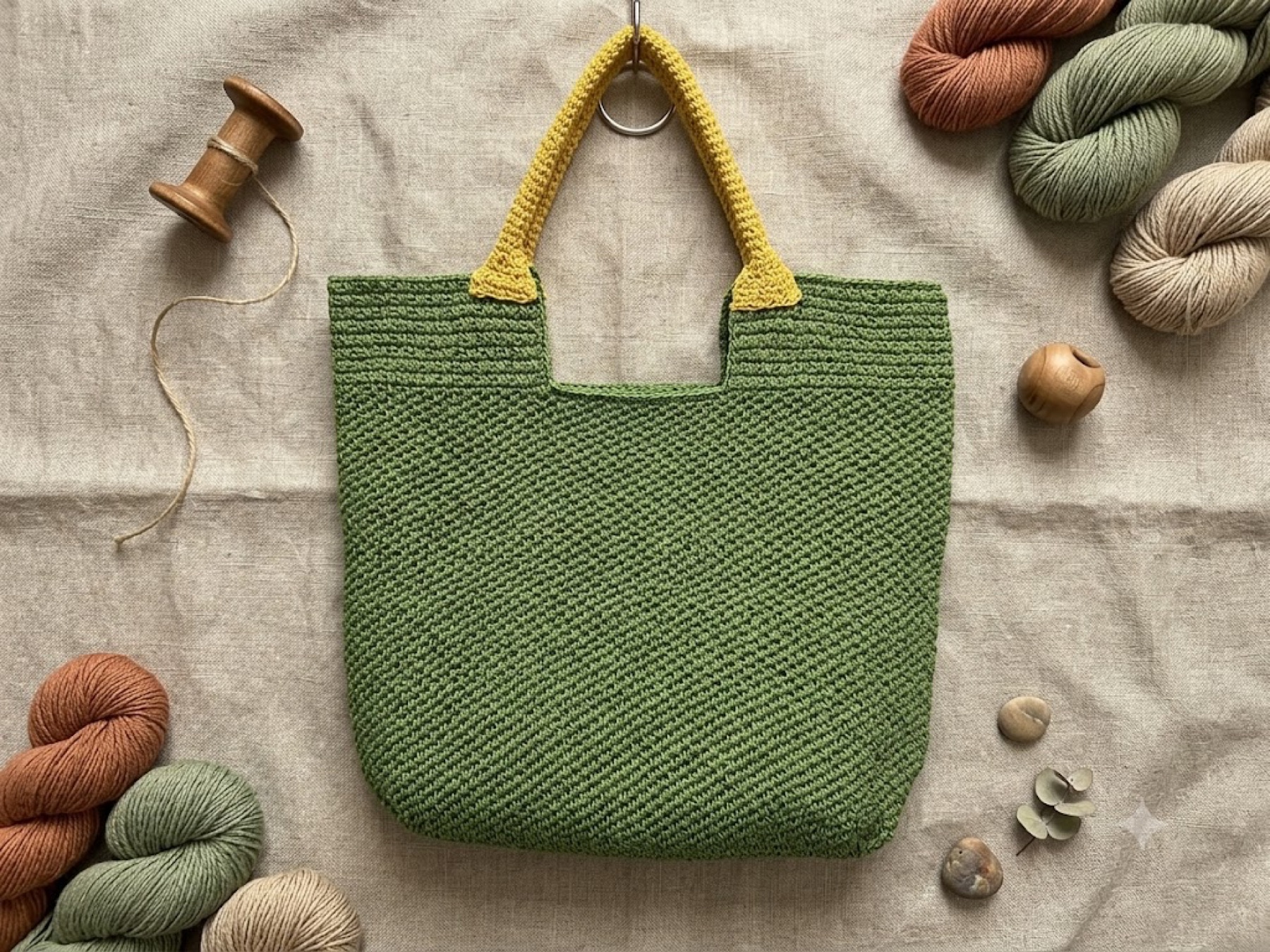 Green Resort Tote - Tote bags